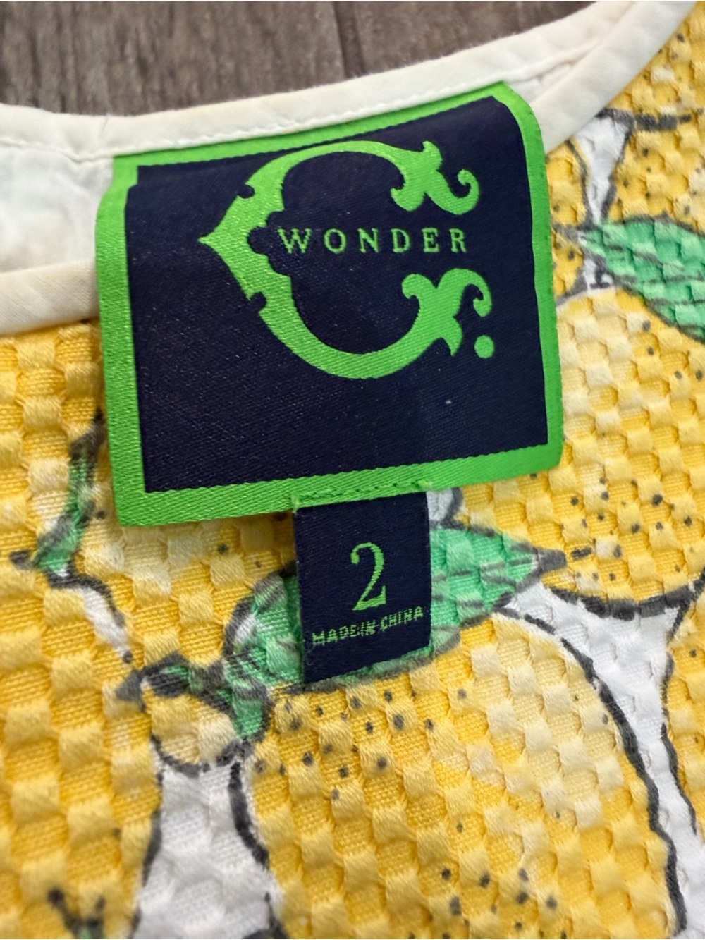 C. Wonder "Lemoncello" shift dress - Picture 3 of 5